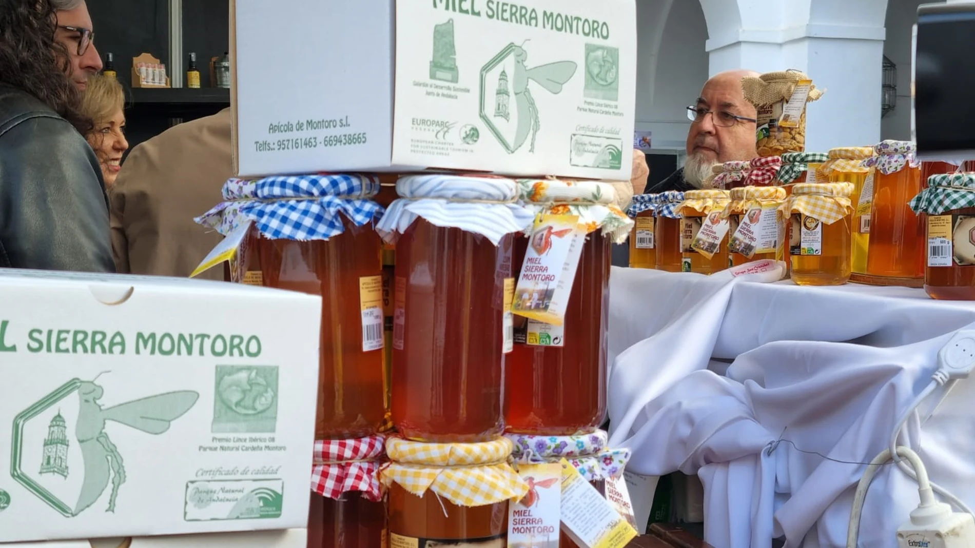 Un stand de expomiel