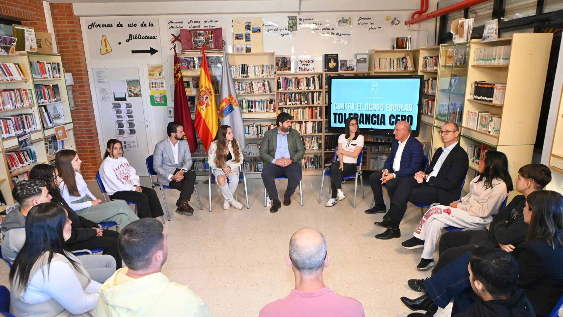 Cruzada contra el acoso en los colegios de la Región de Murcia