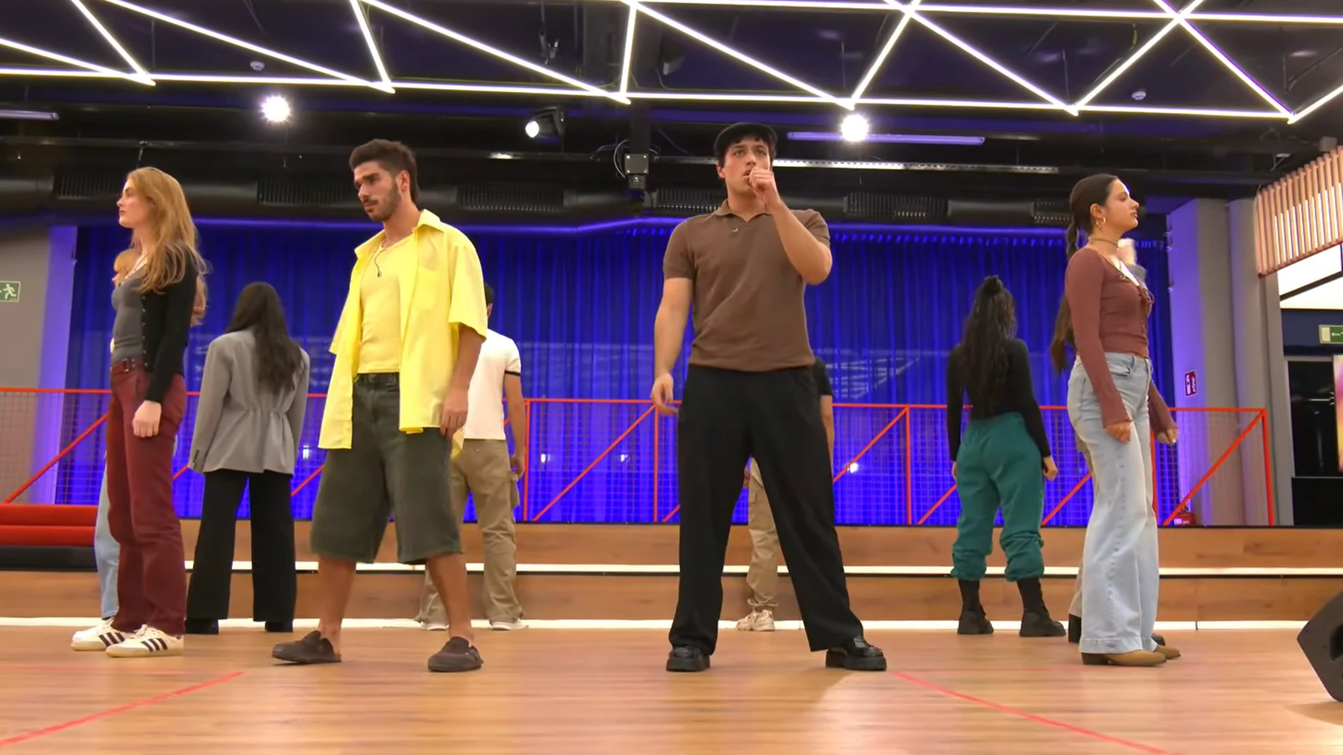 Los concursantes de 'OT 2025' durante el Pase de Micros de cara a la Gala 8