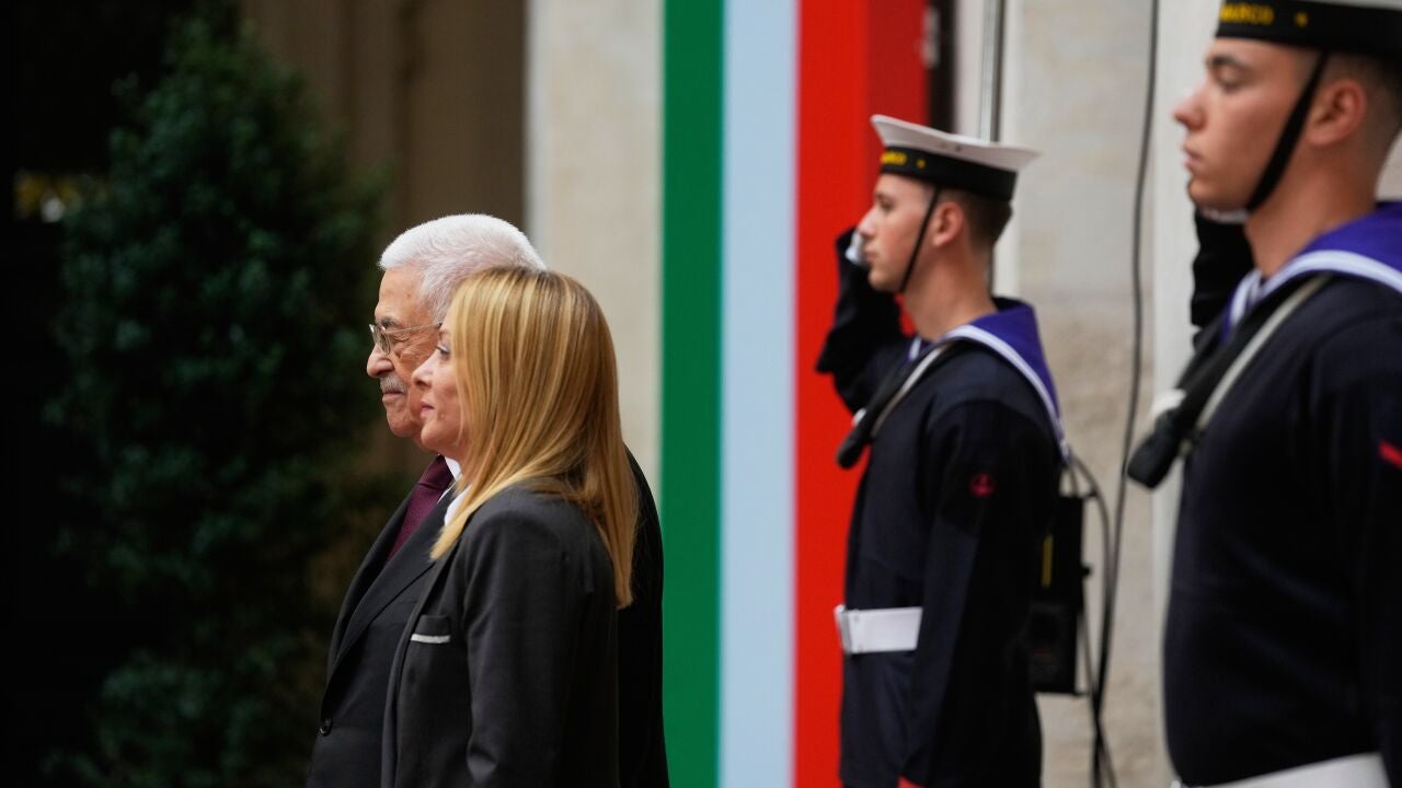 マフムード・アッバス首相、ローマ訪問中にメローニにパレスチナ国家の承認を求める