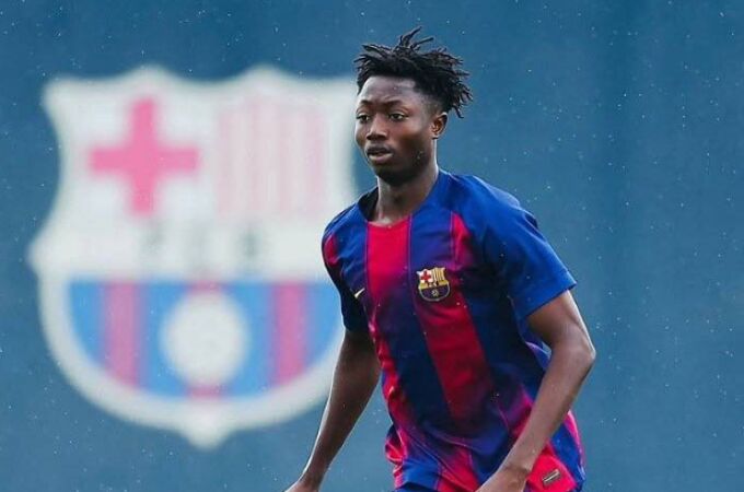 De cuarta división catalana al F.C. Barcelona: la historia de Hafiz Gariba, el ghanés que está cerca de debutar con el primer equipo De cuarta división catalana al F.C. Barcelona: la historia de Hafiz Gariba, el ghanés que está cerca de debutar con el primer equipo