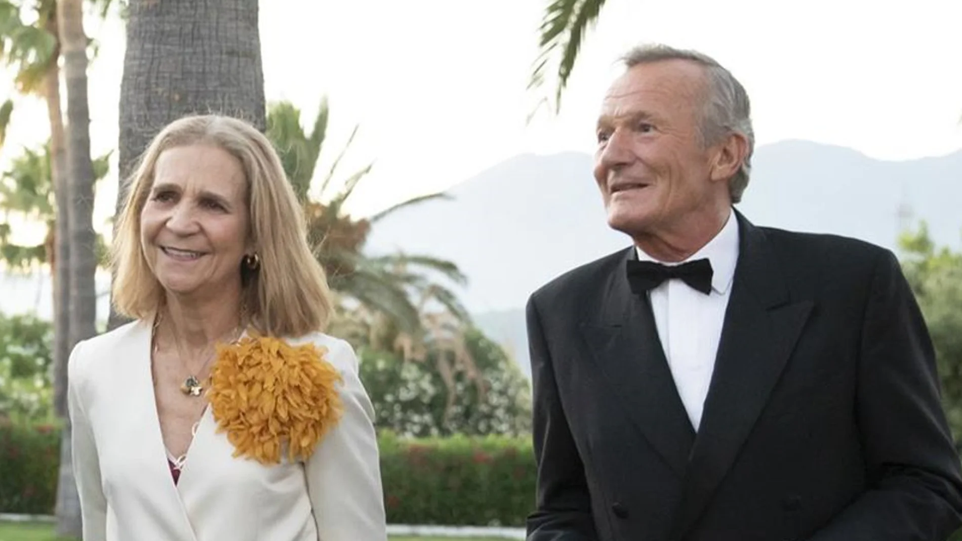 La Infanta Elena y Luis Astolfi