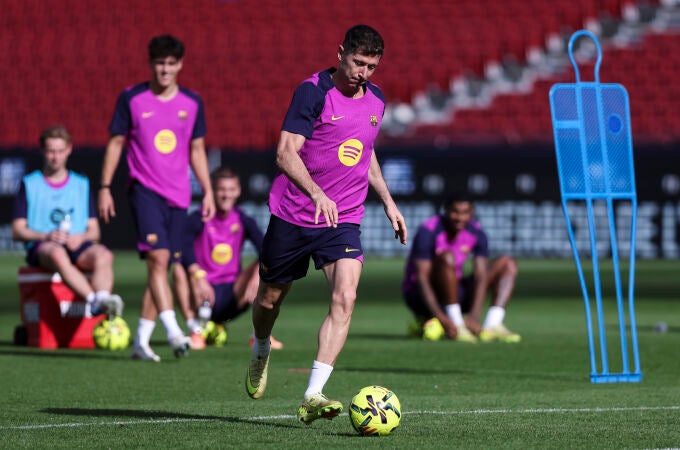 FC Barcelona Training Day in Spotify Camp Nou stadium FC Barcelona Training Day in Spotify Camp Nou stadium