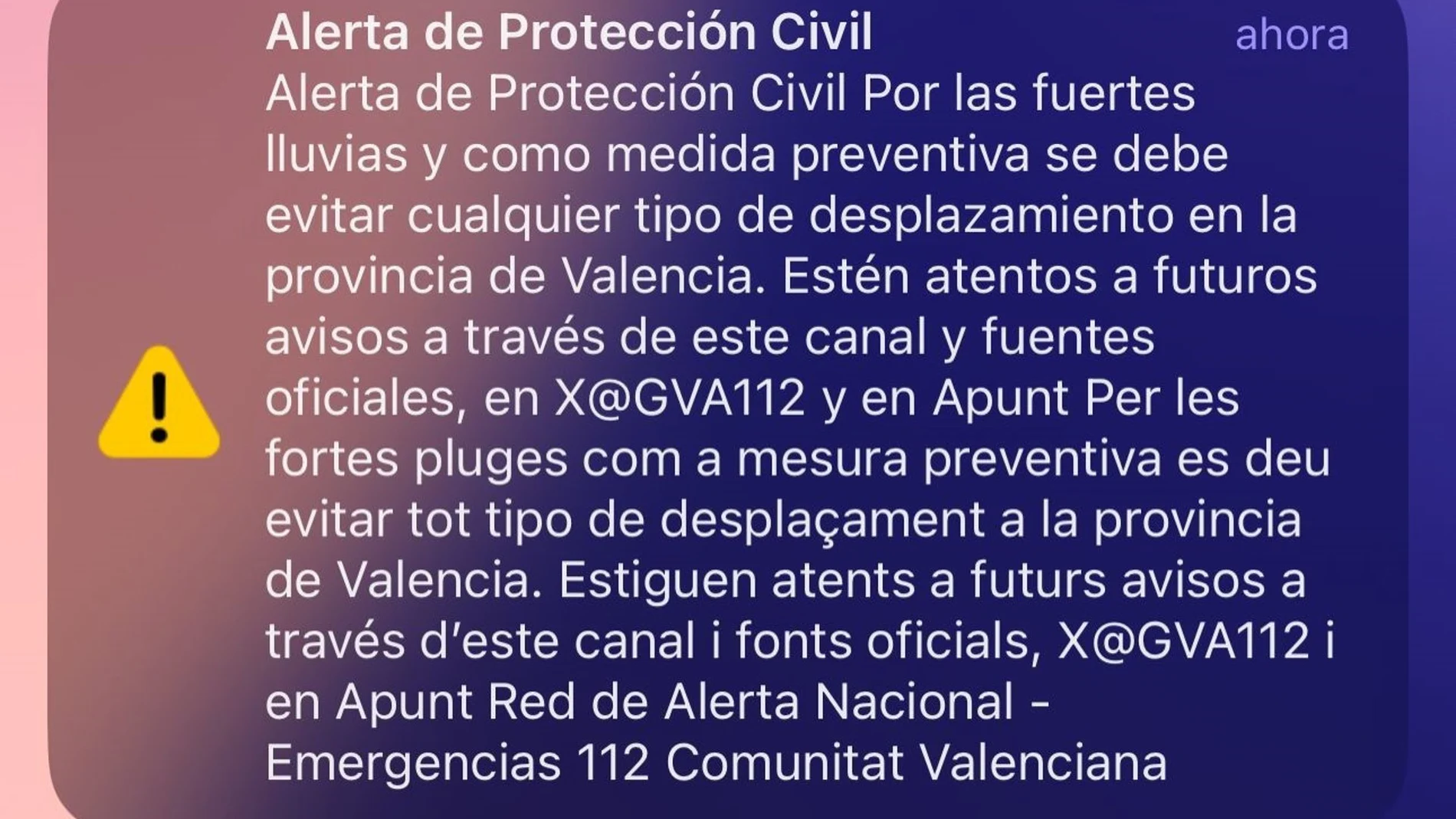 La jueza de la dana une a la causa un correo de las 18.37 horas de un técnico de Emergencias con un borrador de ES-Alert