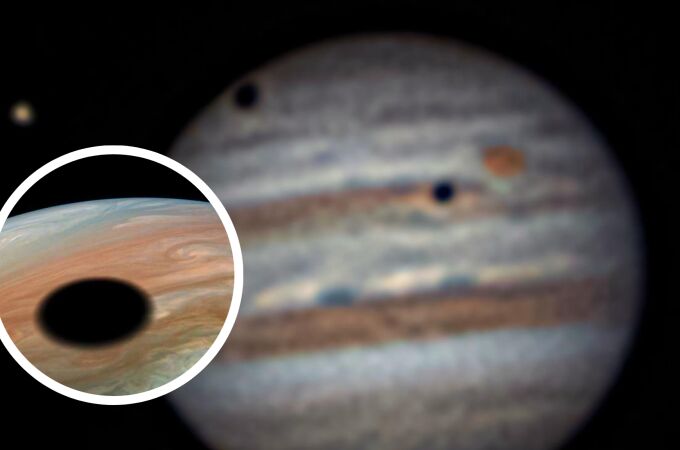 ¿Qué son y por qué han aparecido dos manchas negras sobre Júpiter durante esta semana?