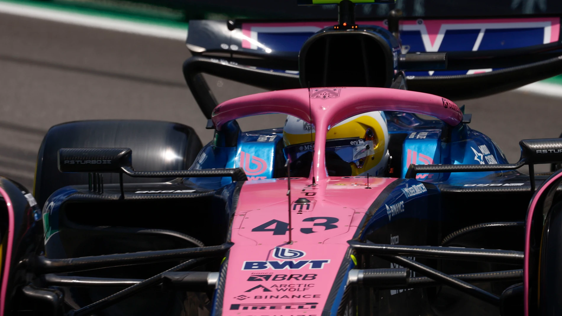 AME6488. SAO PAULO (BRASIL), 07/11/2025.- El argentino Franco Colapinto de Alpine participa este viernes, durante el segundo día de actividades del Gran Premio de Formula Uno en el circuito de Interlagos, en Sao Paulo (Brasil). EFE/ Sebastiao Moreira