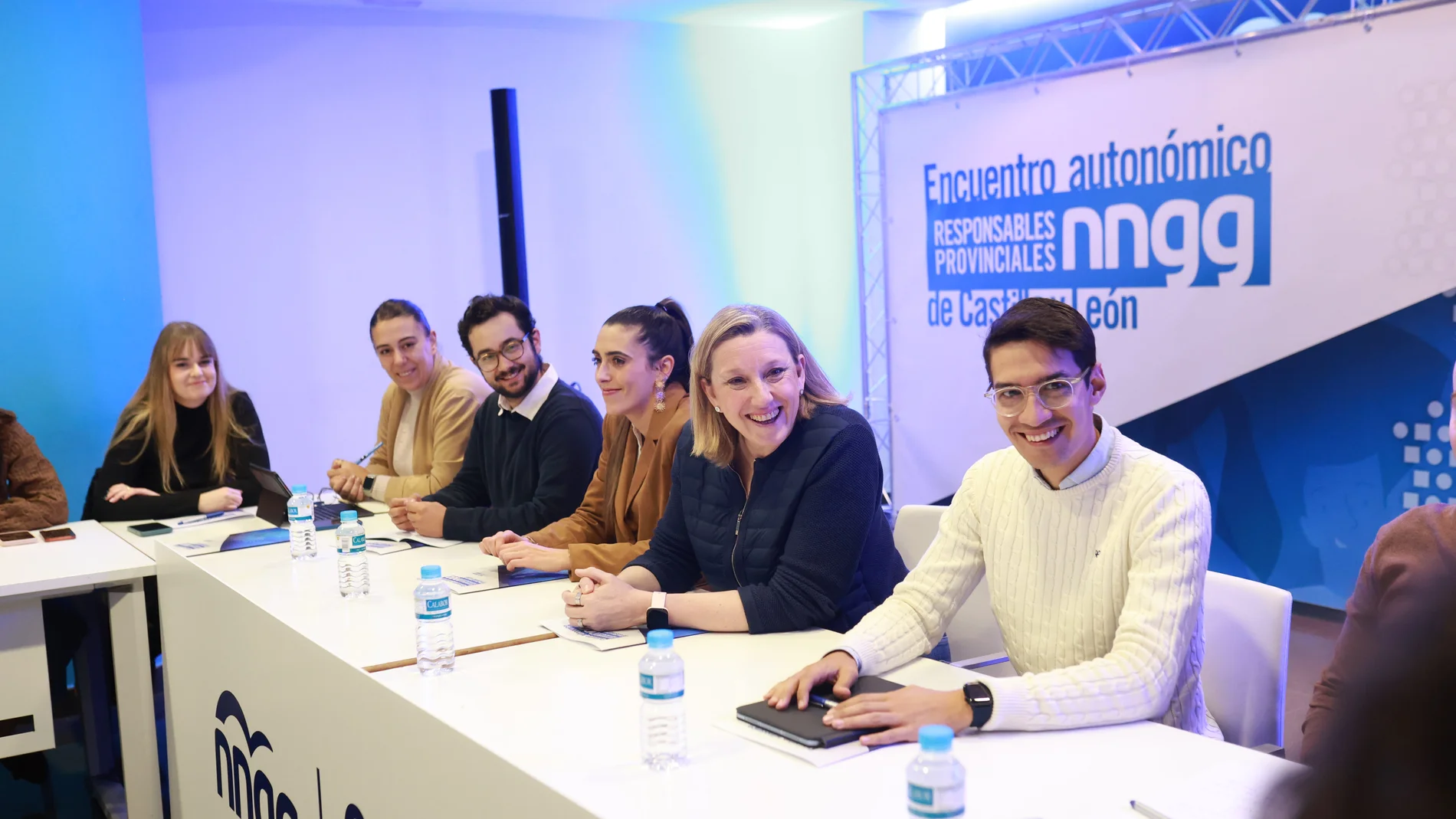 Isabel Blanco y Andrea Ballesteros presiden el encuentro de jóvenes del PP en Zamora