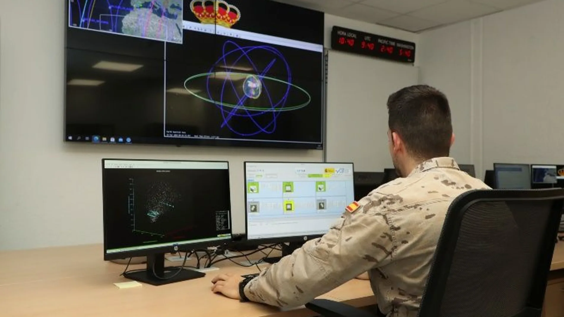 El Centro de Operaciones de Vigilancia Espacial (COVE).