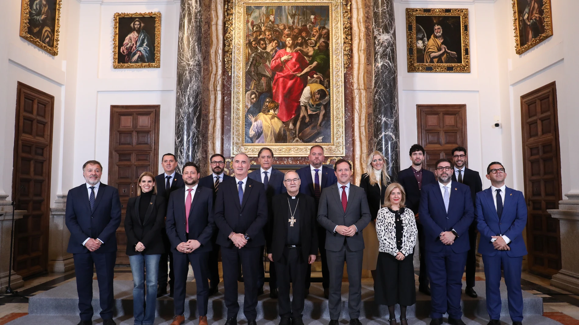 Foto de familia de la asamblea general de Ciudades Patrimonio de la Humanidad