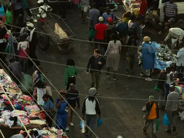 Escena de «The Kollective», filmada en Kinshasa Escena de «The Kollective», filmada en Kinshasa