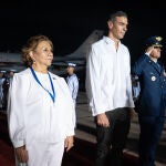 Pedro Sánchez llega a Colombia para participar en la Cumbre CELAC-UE