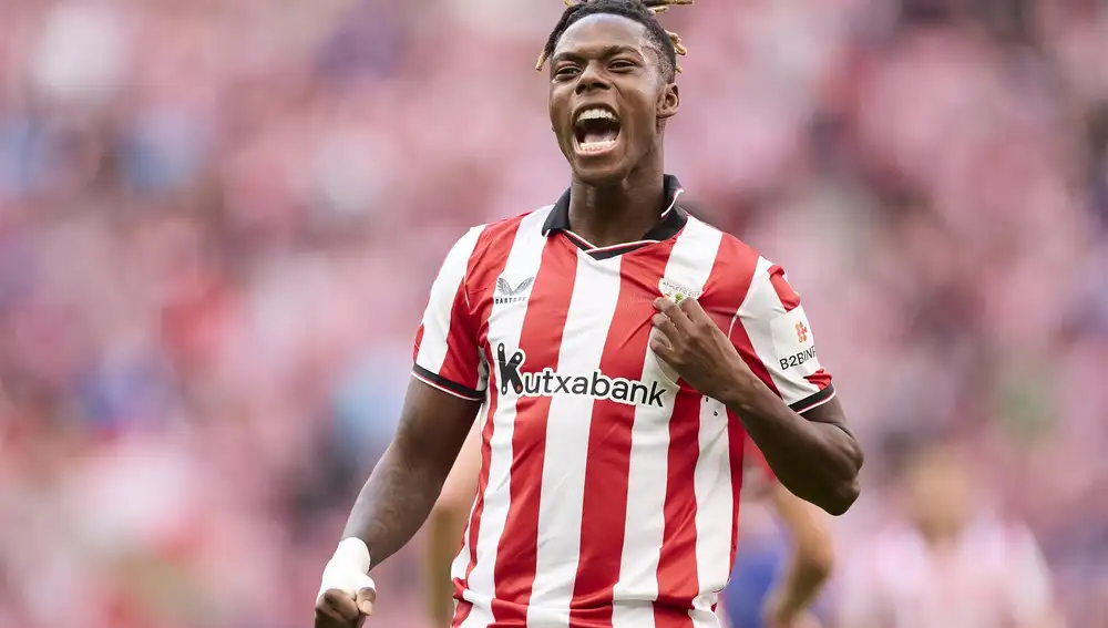 Fútbol/Primera.- (Crónica) Nico Williams y Muriqi dan triunfos vitales a Athletic Club y Mallorca