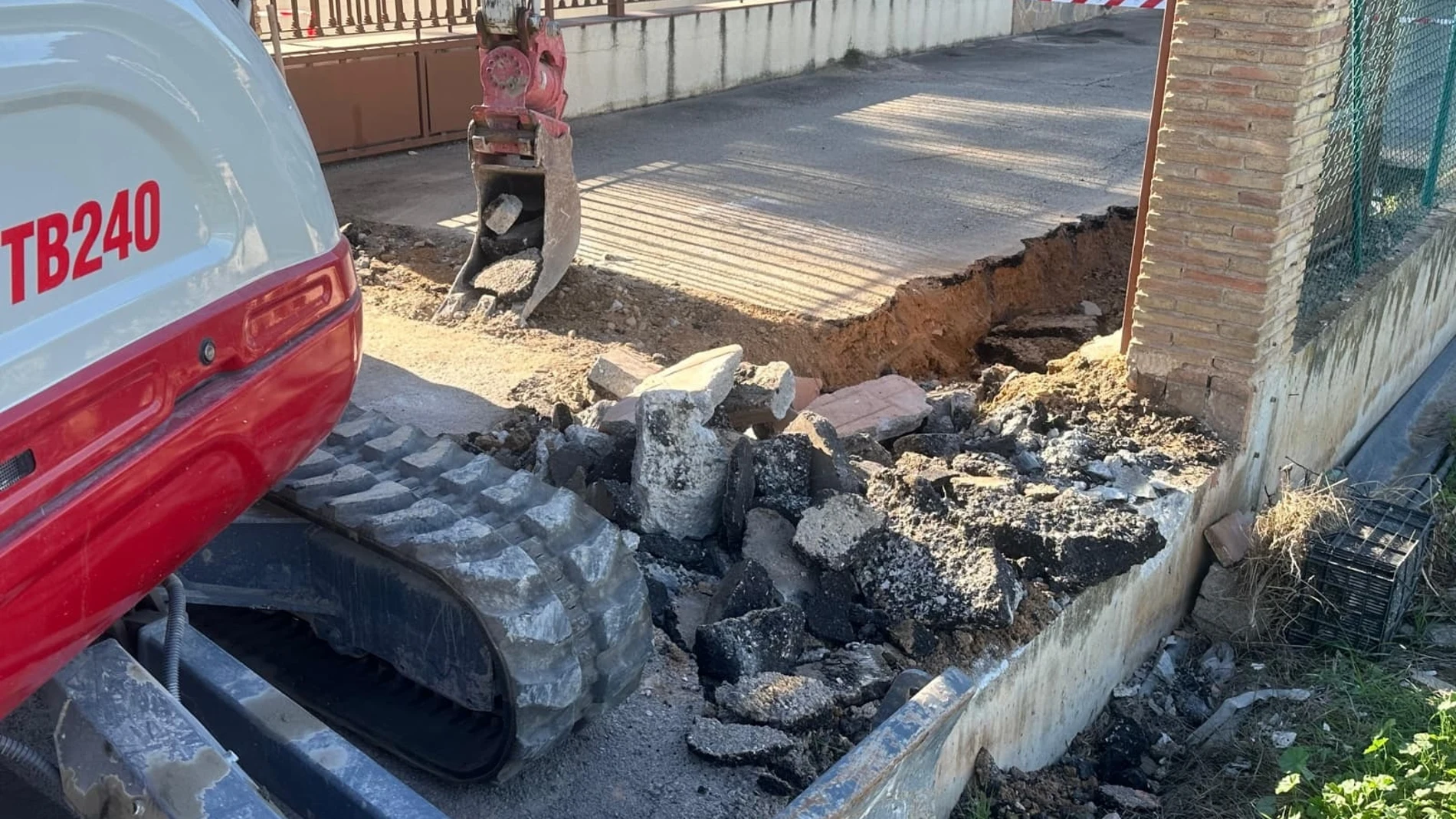 El Ayuntamiento de Murcia destina más de 160.000 euros para ampliar la red de saneamiento en El Esparragal