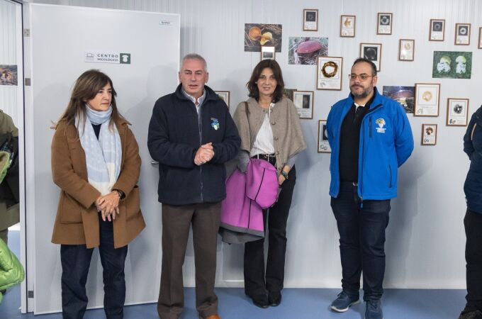 Inauguración del centro micológico de El Royo