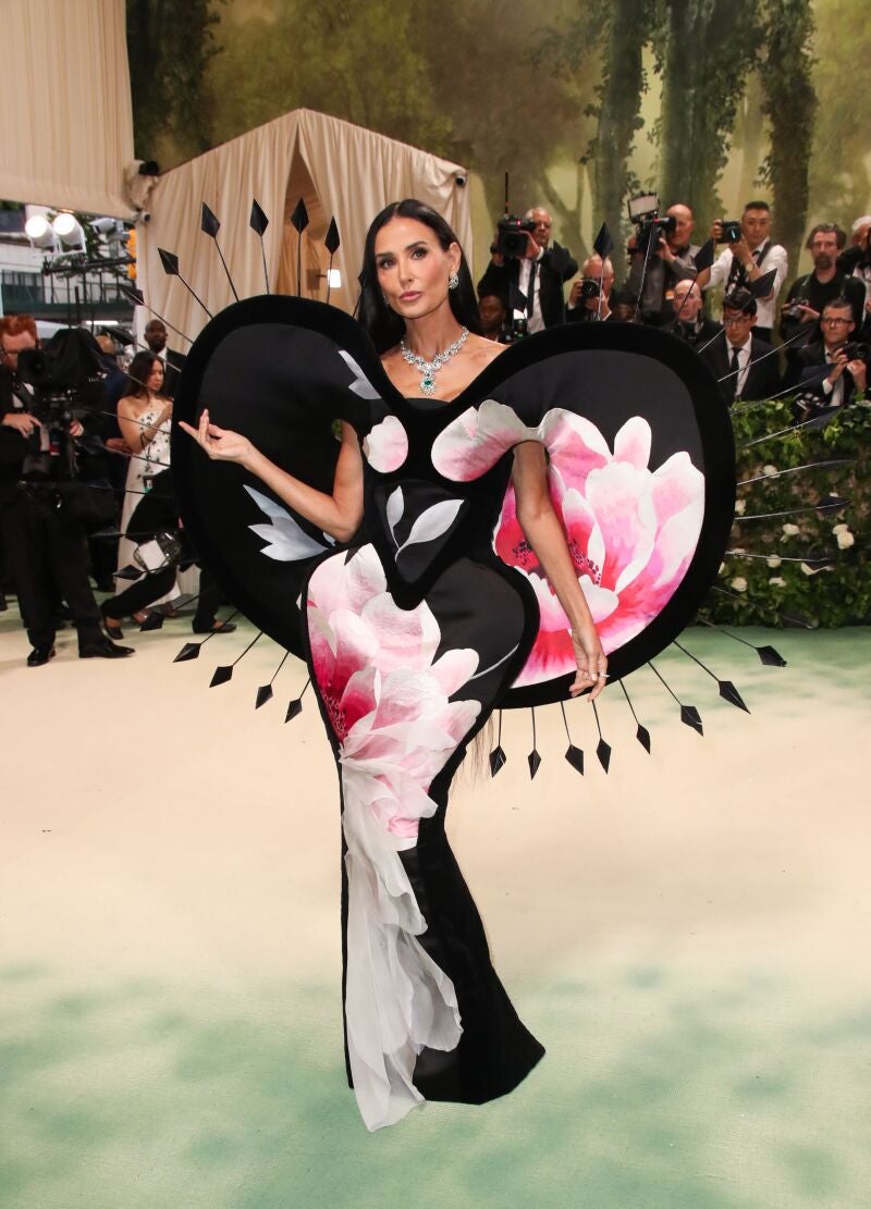 Demi Moore en la Met Gala de 2024.