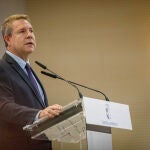 Emiliano García-Page en la inauguración de la primera fase de la Casa de la Igualdad de Cuenca