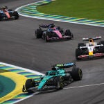 Alonso, en el circuito de Interlagos