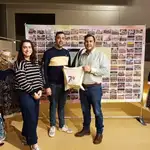 El vicepresidente primero de la Diputación de Zamora y diputado de Educación, Cultura y Turismo, Víctor López de la Parte, visita la exposición