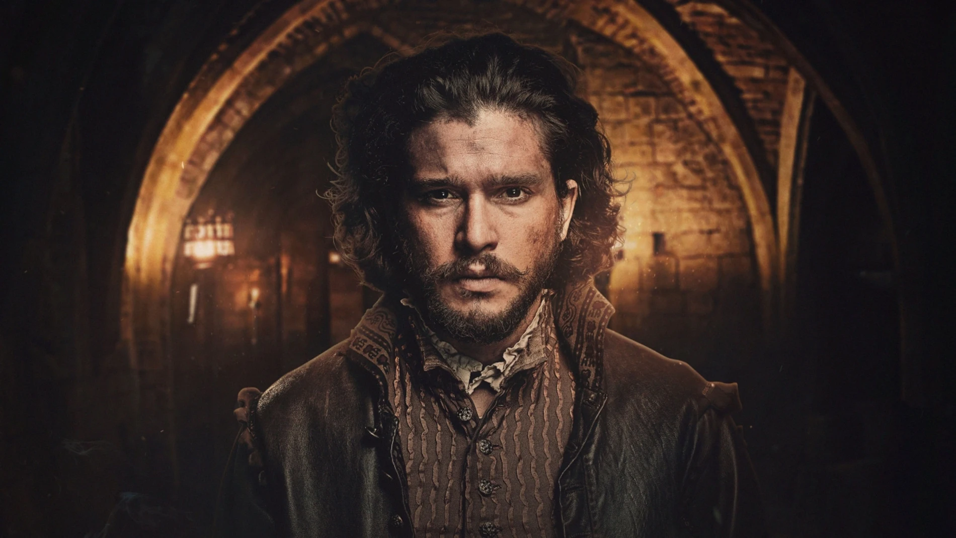 Kit Harington interpreta a Robert Catesby, líder de la Conspiración de la Pólvora en la serie de 'Gunpowder'