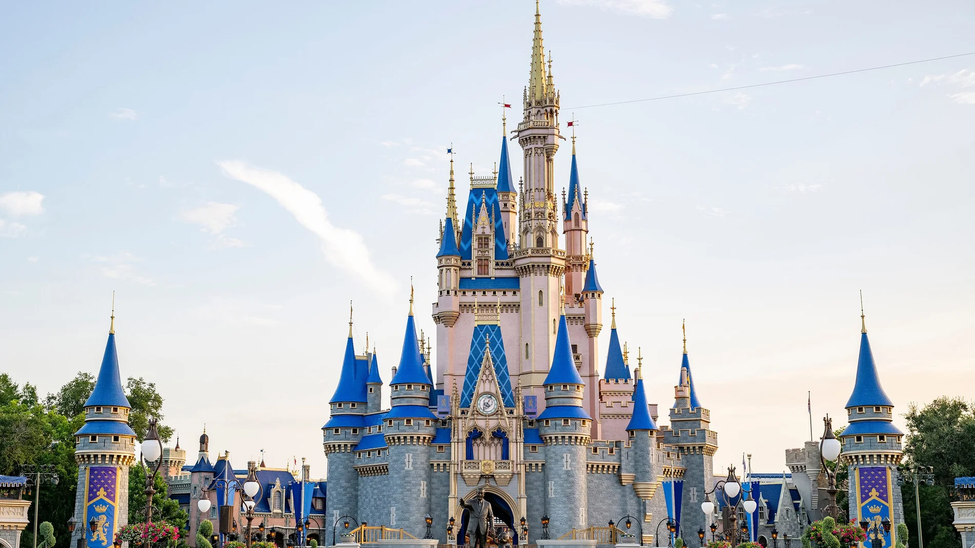 Castillo de Cenicienta en Magic Kingdom de Walt Disney World, en Orlando