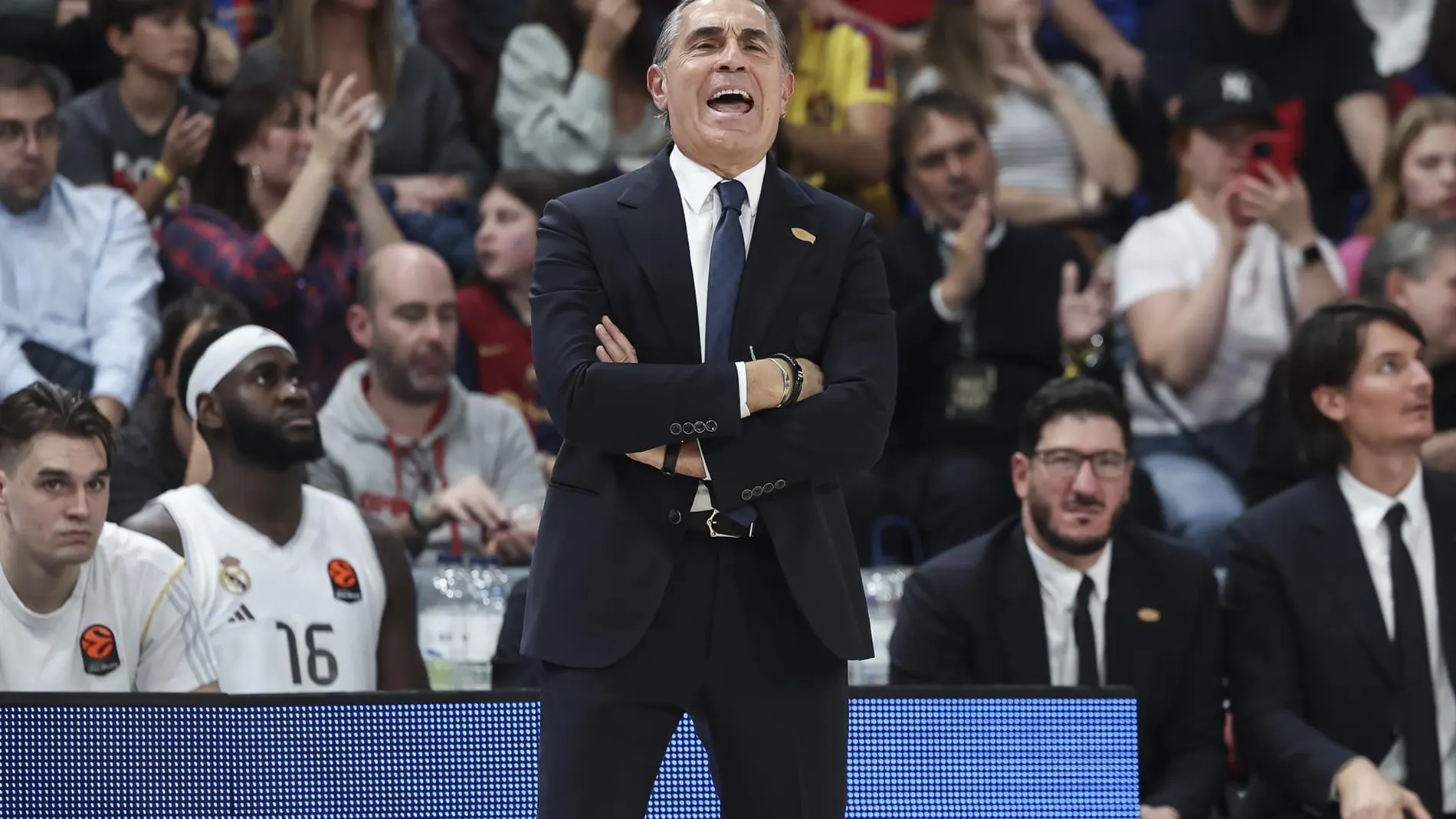 Sergio Scariolo, entrenador del Real Madrid
