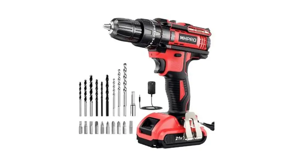 Taladro percutor a batería de 21V