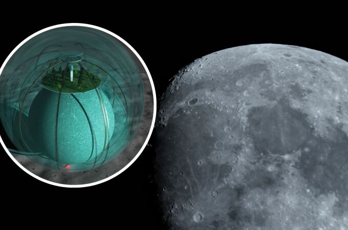 El nuevo plan de la NASA: burbujas de cristal autorreparables para que vivan los astronautas