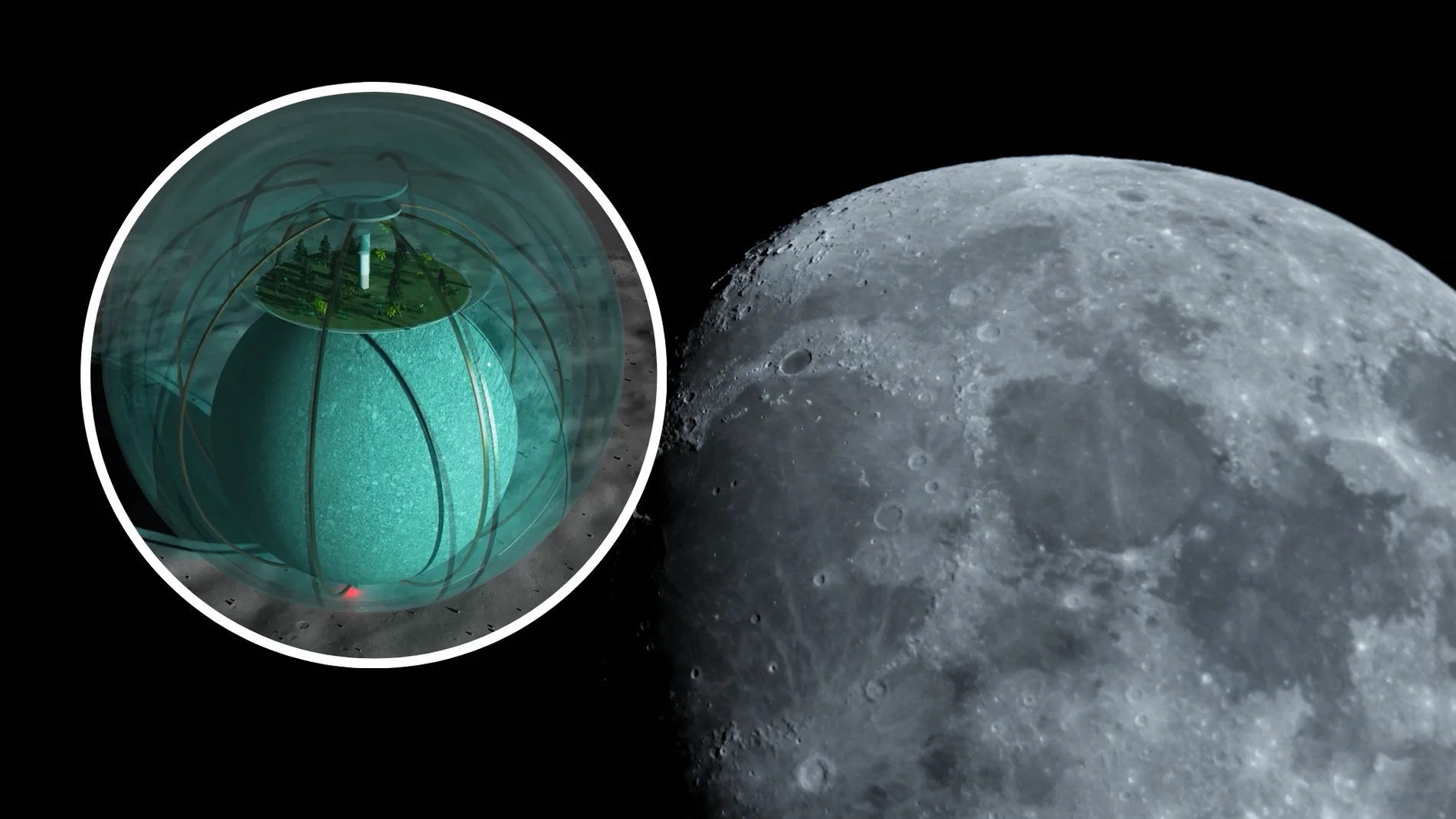 El nuevo plan de la NASA: burbujas de cristal autorreparables para que vivan los astronautas