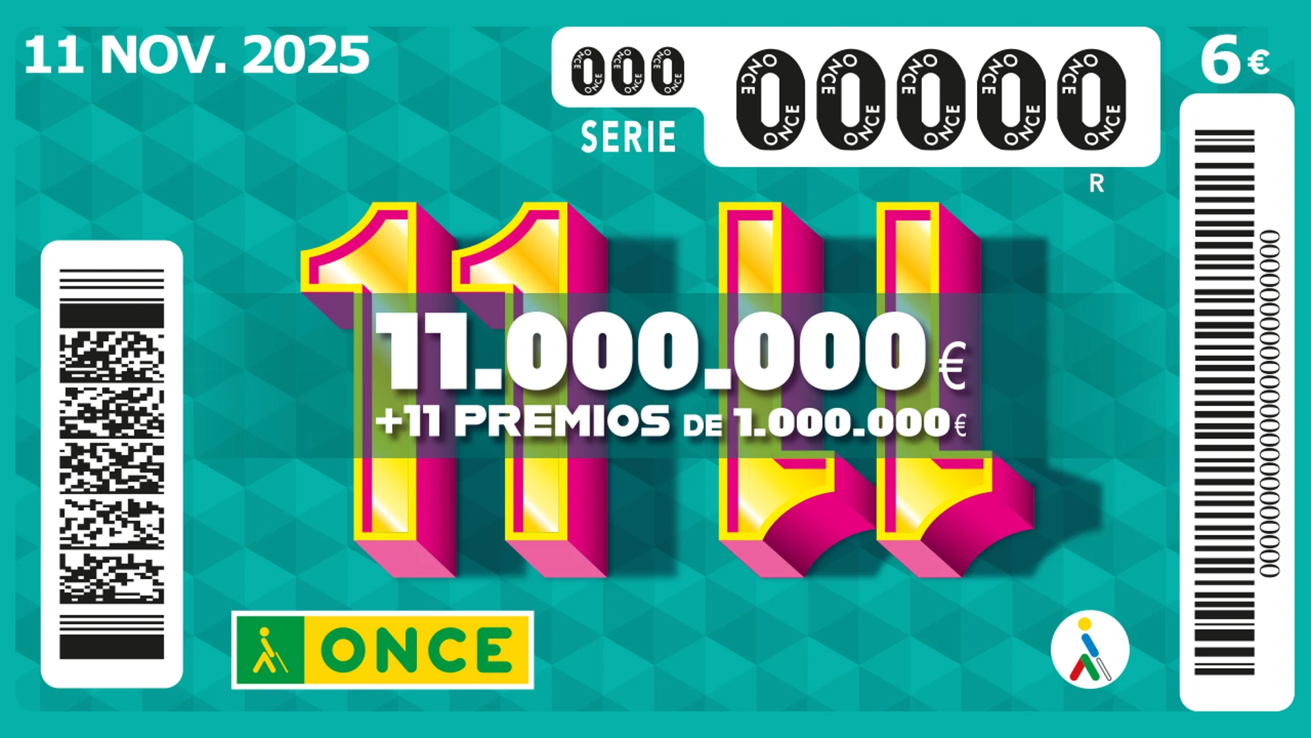 Sorteo Extraordinario del 11/11 de la ONCE hoy: horario, dónde ver y qué premios puedo ganar