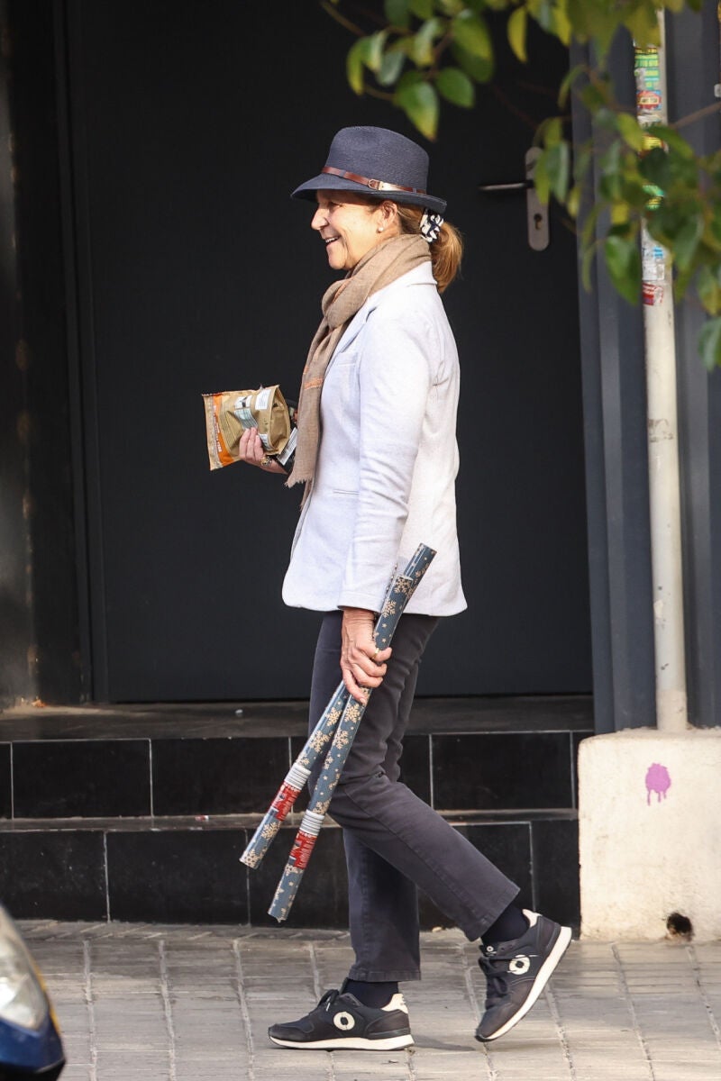 El look de la Infanta Elena.