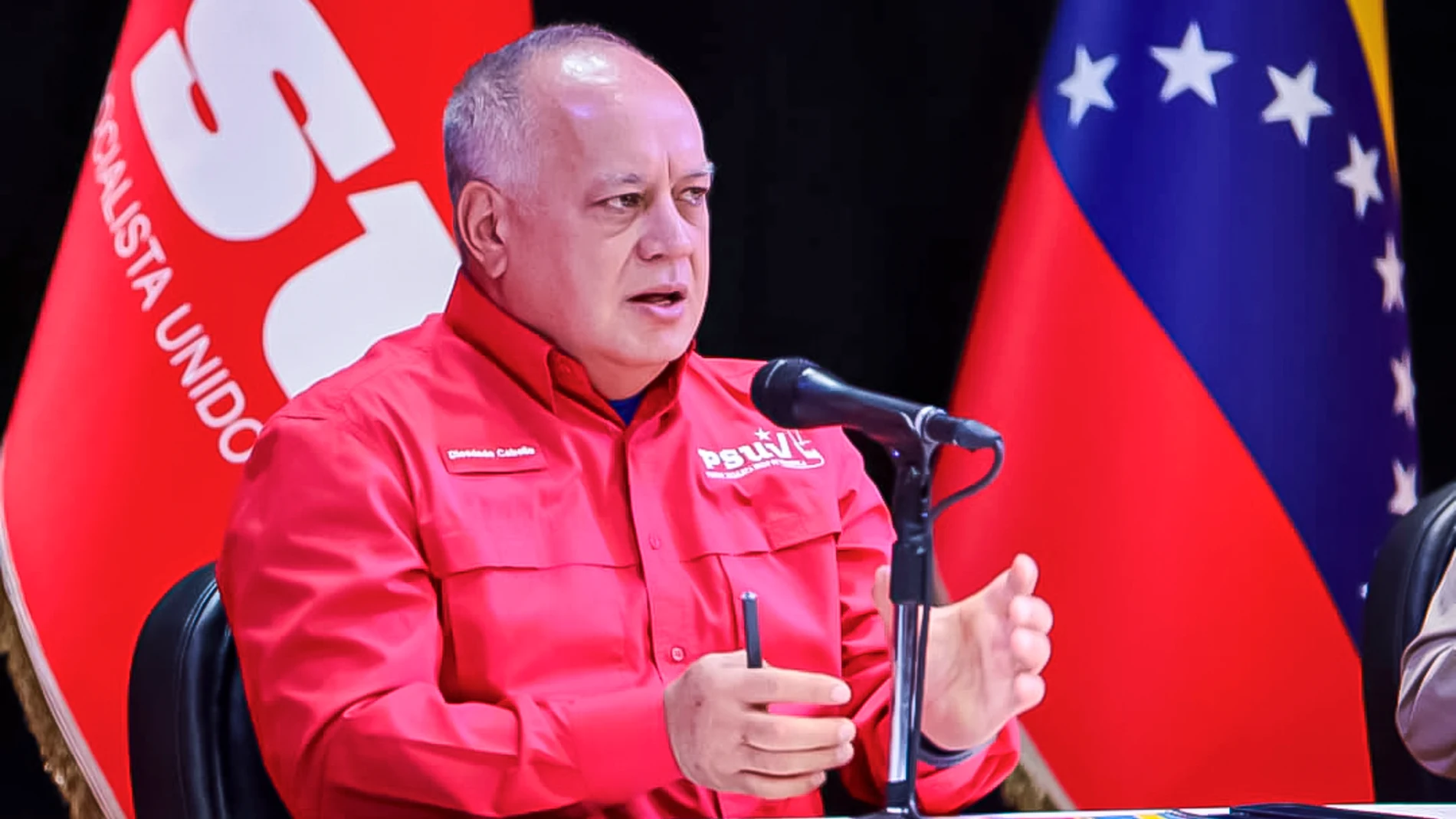 Diosdado Cabello, alto cargo del gobierno de Venezuela