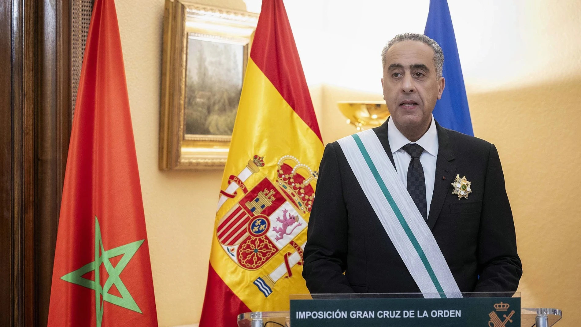 España distingue a Abdellatif Hammouchi con la Gran Cruz del Mérito de la Guardia Civil