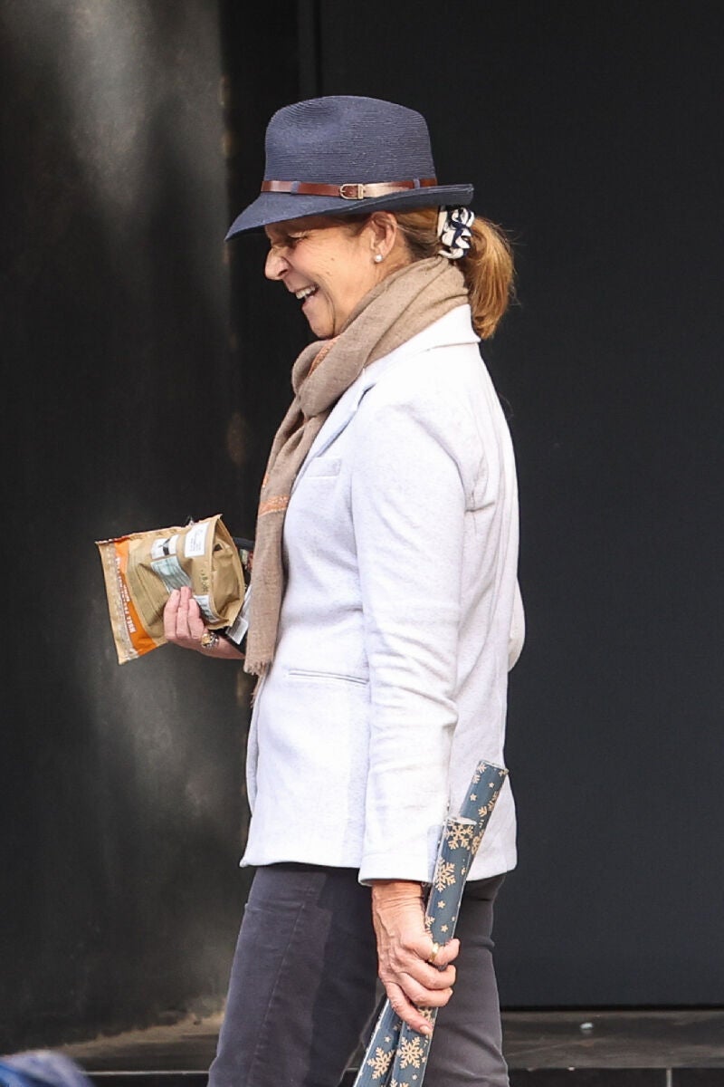 El look de la Infanta Elena.