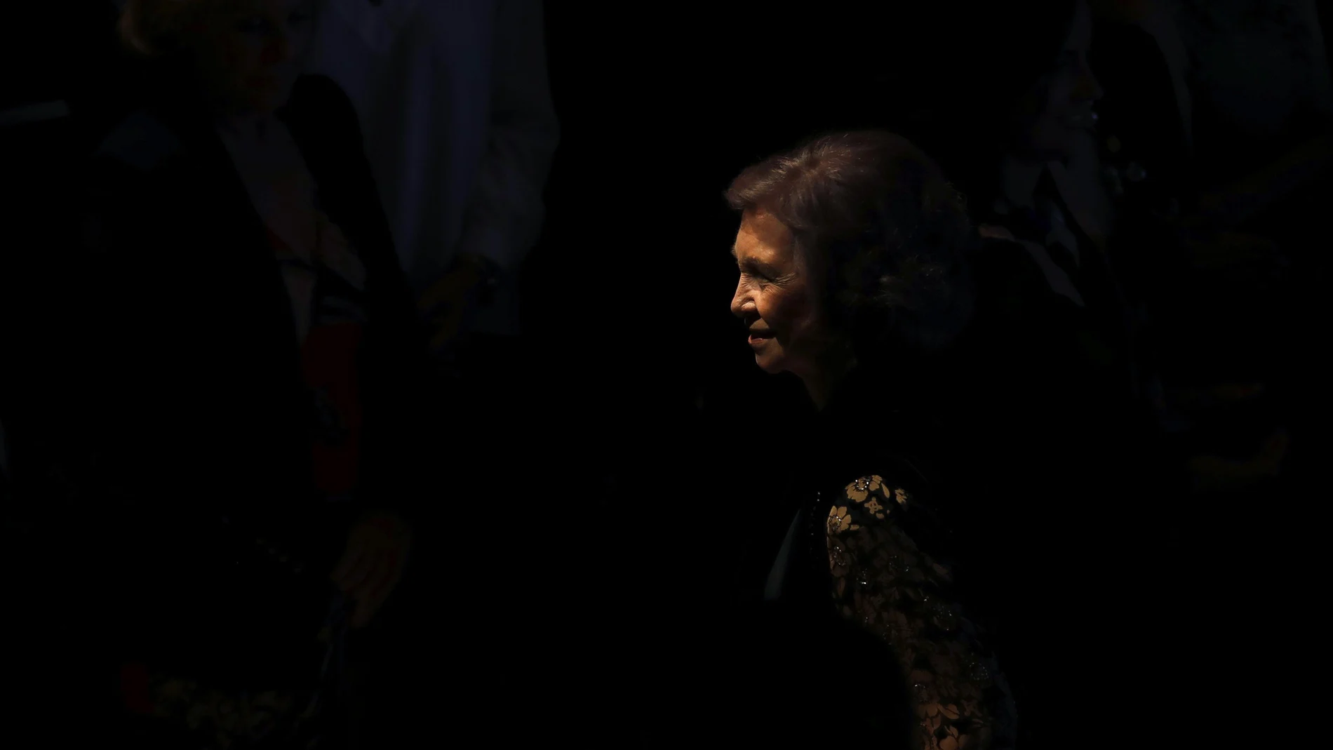 La Reina Sofía, en el Teatro Real de Madrid