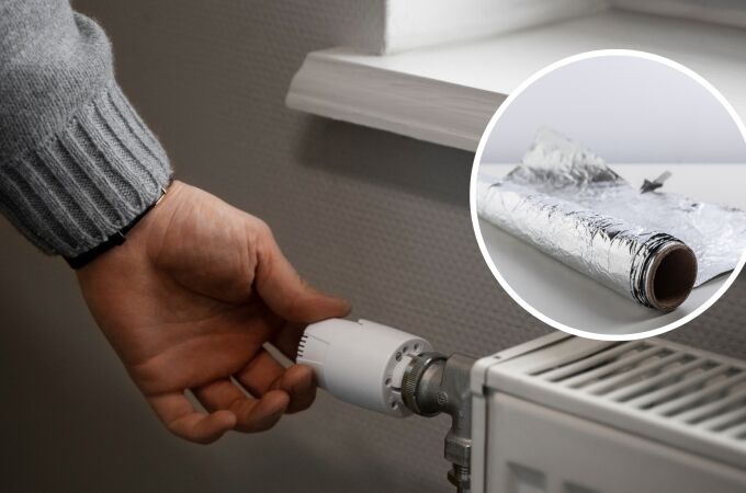 El truco casero con papel de aluminio que puede ayudar a reducir el gasto en calefacción