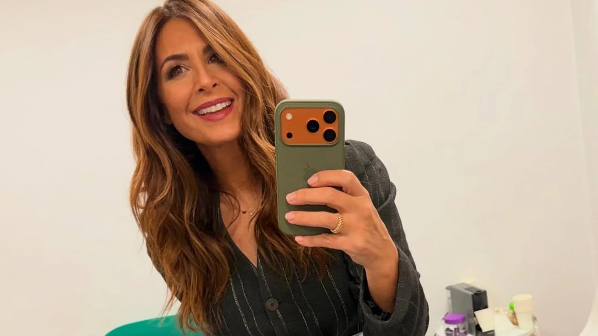 El look de Nuria Roca.