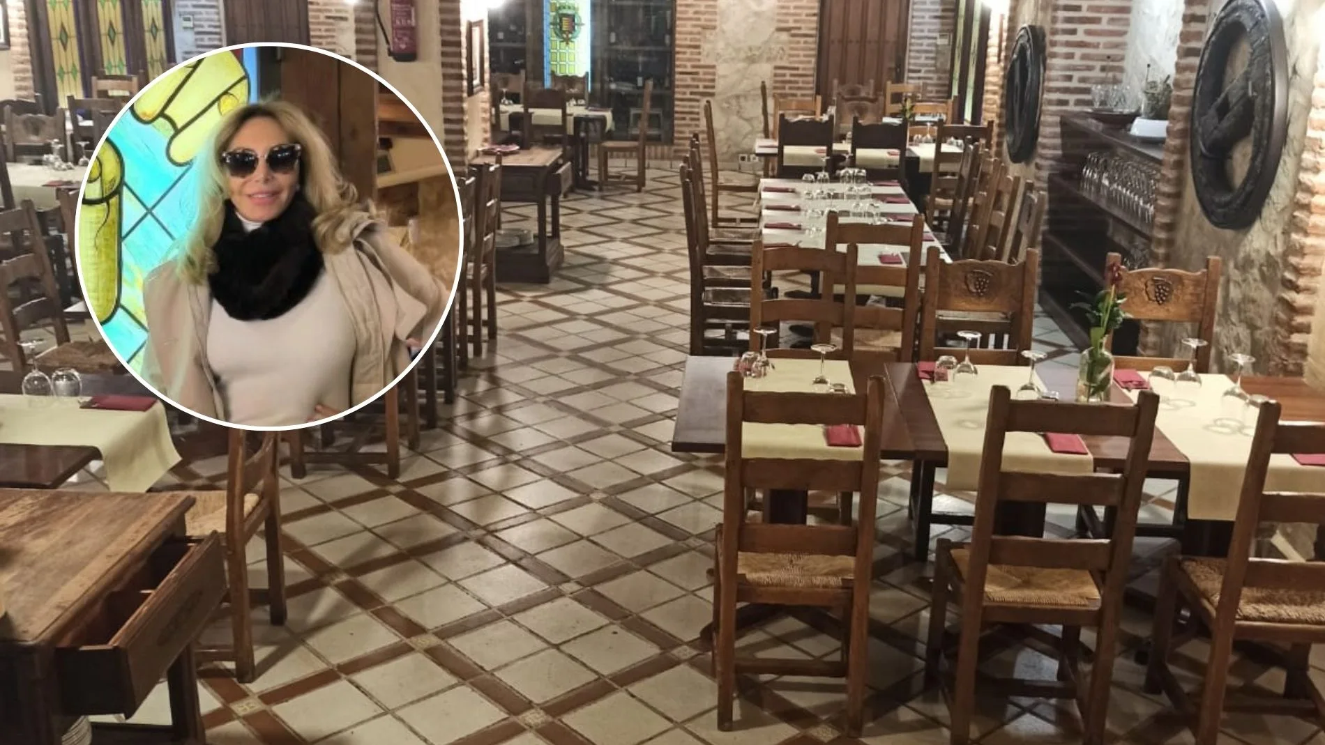 Norma Duval visitó reciéntemente el Resturante Los Zagales de Valladolid