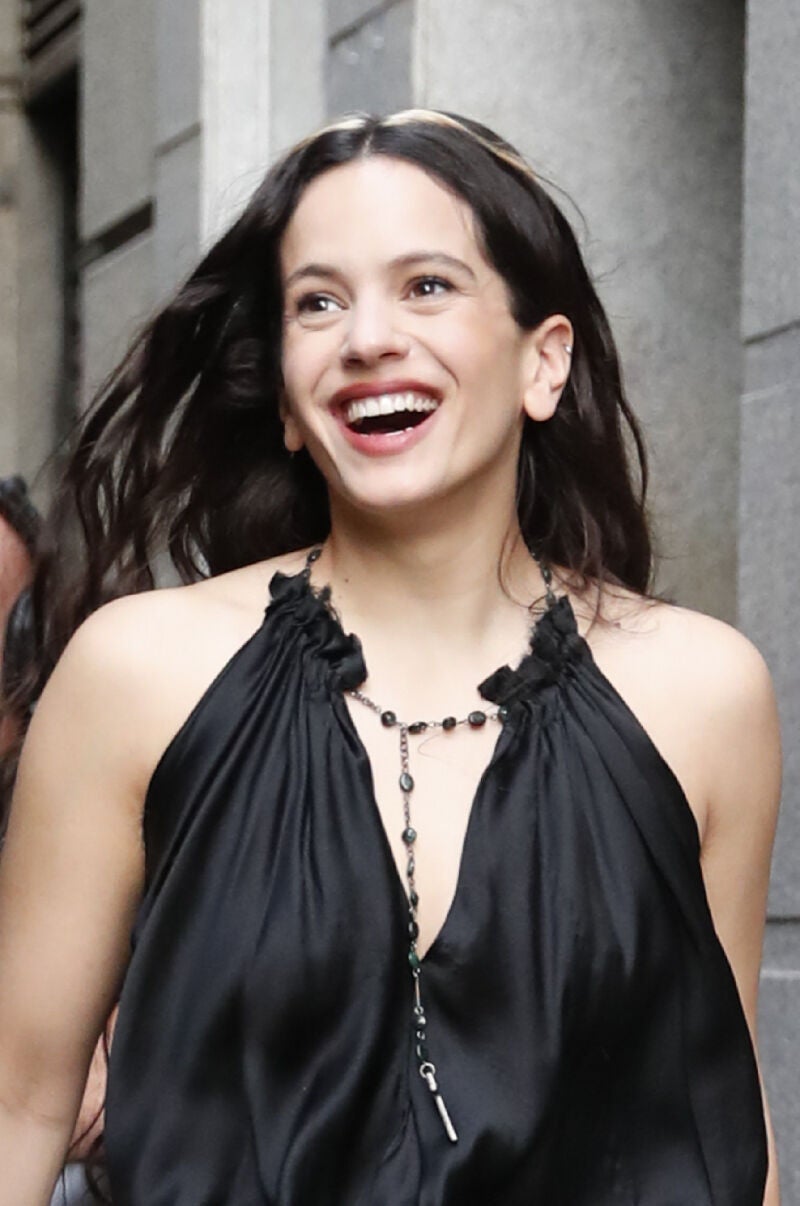 El look de Rosalía en Madrid.