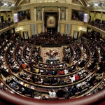 Vista general del hemiciclo de la Cámara Baja, durante la sesión constitutiva del Congreso de la XIII Legislatura.