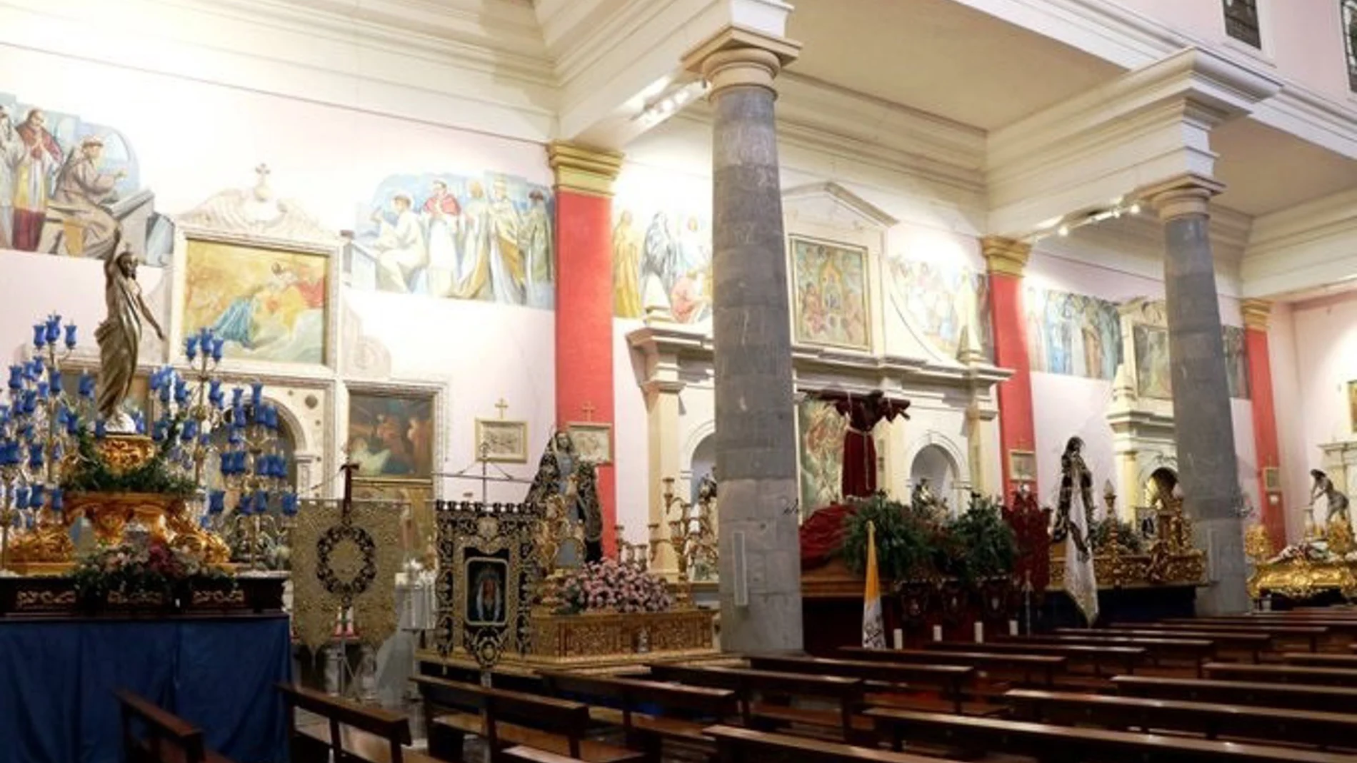 Misas, Vía Crucis y conciertos homenajean esta semana las imágenes que participarán en la Magna Procesión de Murcia