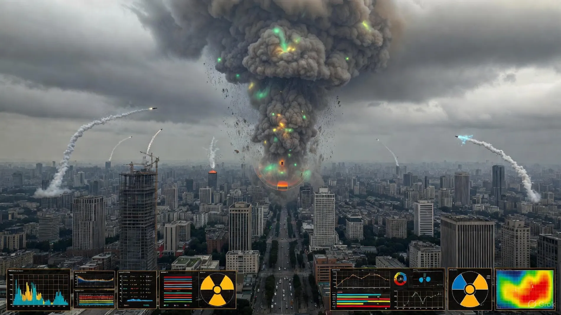 China desarrolla una tecnología de control meteorológico para contener el impacto de una ‘bomba sucia’ .