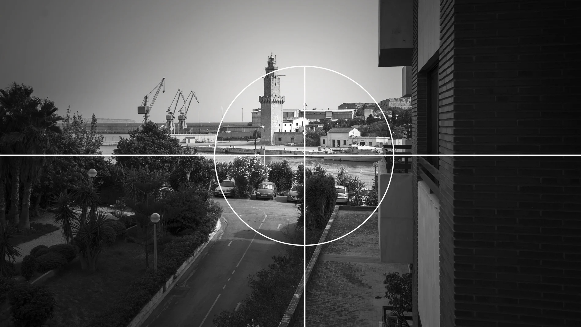 Casa desde donde se intentó atentar contra el Rey. Desde allí se puede ver el puerto de Porto Pi donde estaba atracado el Fortuna