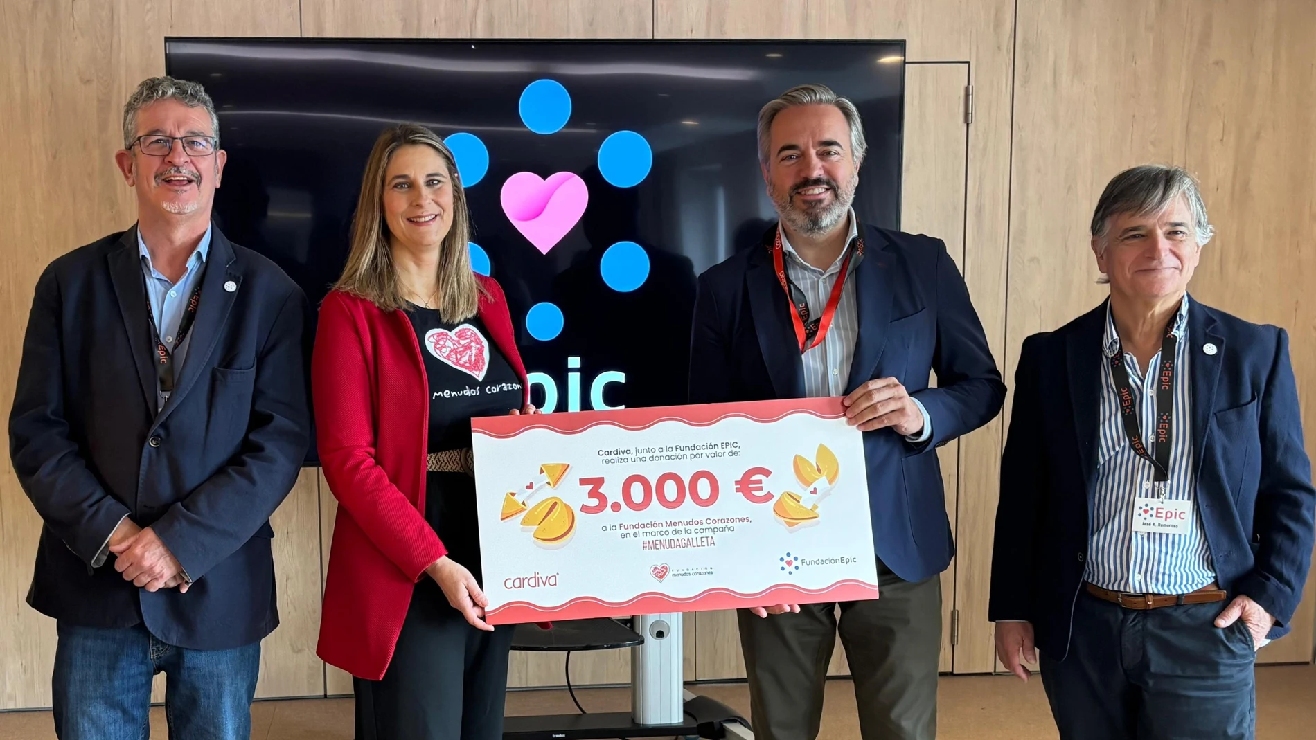 Acción solidaria ‘Tu suerte cambia un corazón’