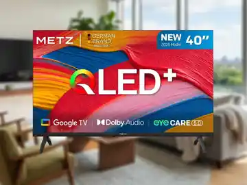 La Smart TV METZ 40MQF7000Z tiene un diseño moderno La Smart TV METZ 40MQF7000Z tiene un diseño moderno