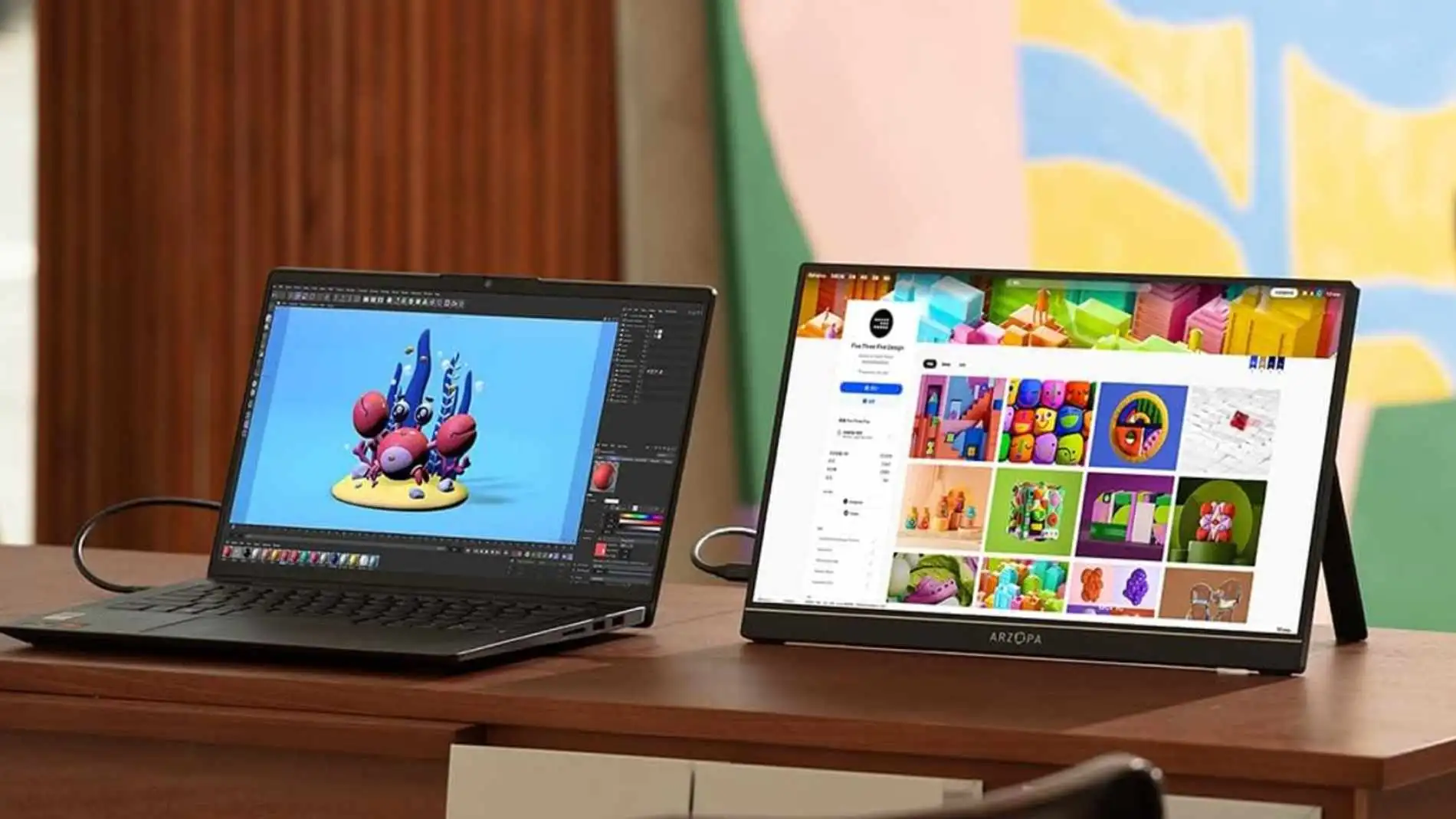 El monitor ARZOPA A1 es compatible con una amplia variedad de dispositivos