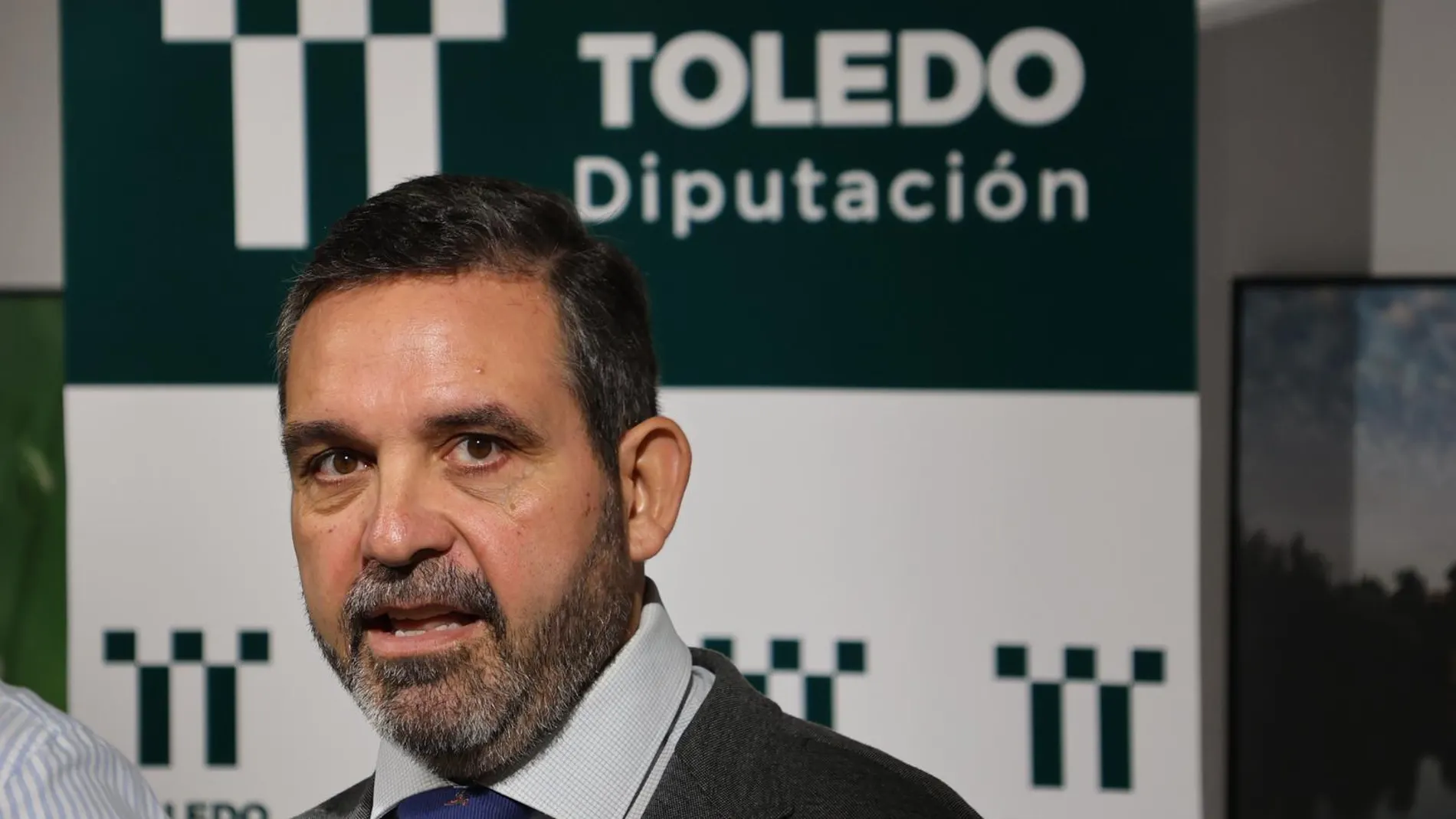 El vicepresidente de la Diputación de Toledo, Joaquín Romera