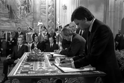 Por fin éramos auténticos europeos Por fin éramos auténticos europeos