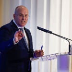 Desayuno informatio con el secretario general del Partido Popular, Miguel Tellado