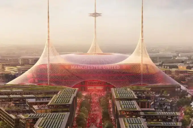 El gran problema al que se enfrenta el Manchester United con el nuevo Old Trafford de Norman Foster El gran problema al que se enfrenta el Manchester United con el nuevo Old Trafford de Norman Foster