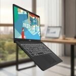 El MSI Modern 15 H C13M-082XES tiene un teclado de tamaño completo El MSI Modern 15 H C13M-082XES tiene un teclado de tamaño completo